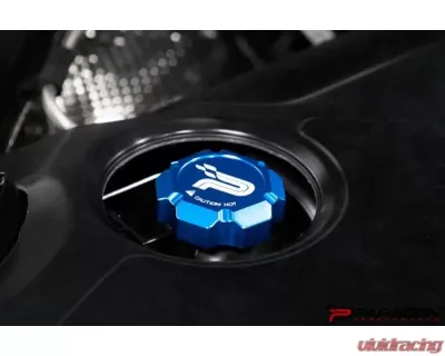 Paragon Performance Black Coolant Cap Cover Chevrolet C8 Corvette 2020-2024 - PP-P0011A-A-BLK-EN